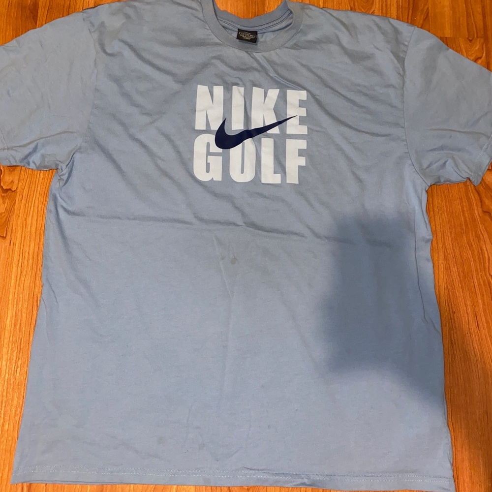 Men’s Nike Golf T Shirt Big Logo Spellout 2XL